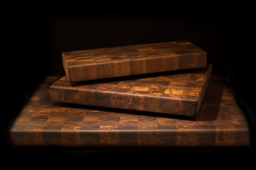 23)  3-pc. Small, Medium & large Butcher Block set