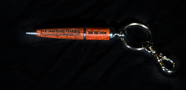 Company logo sample keychain ballpoint pen