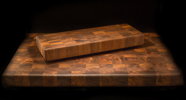 21)  2-pc. Small & large Butcher Block set